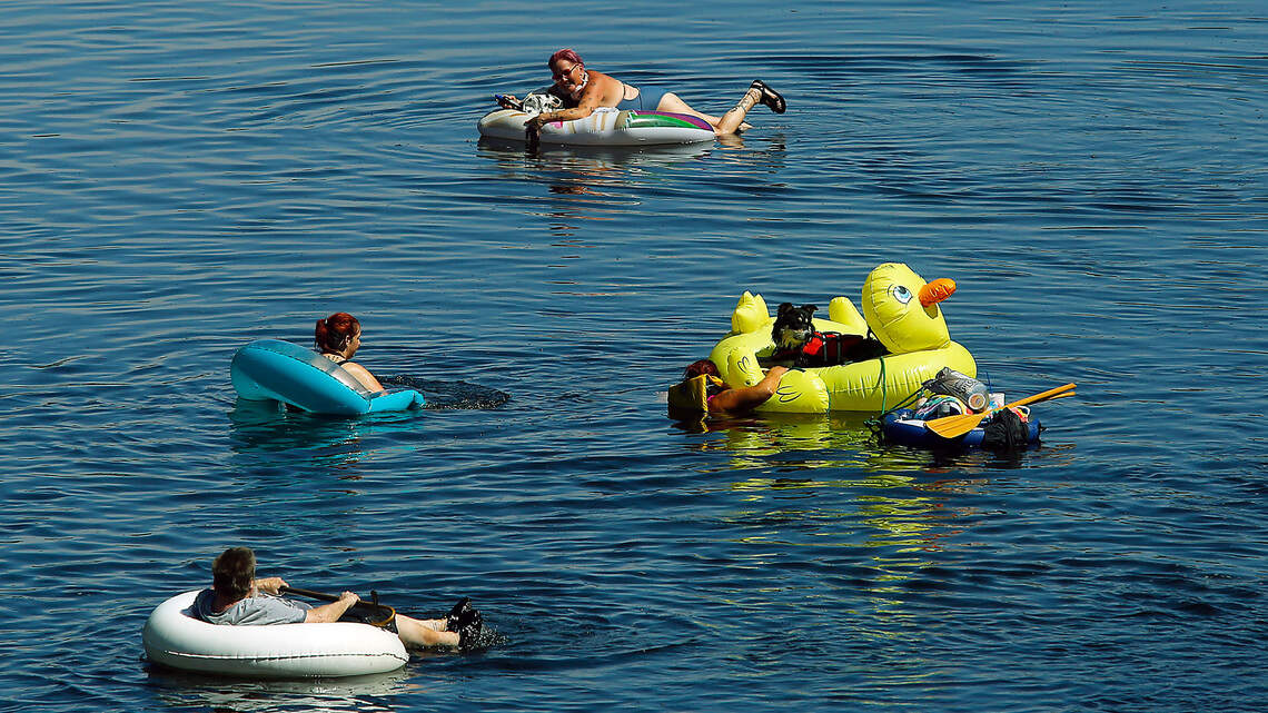Streak of 90-degree days to heat up Tri-Cities. Rivers still running cold