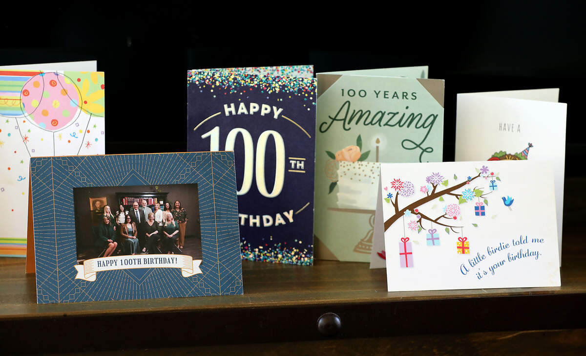 Margaret Racy celebrates her 100th birthday Friday and birthday cards are already arriving.
