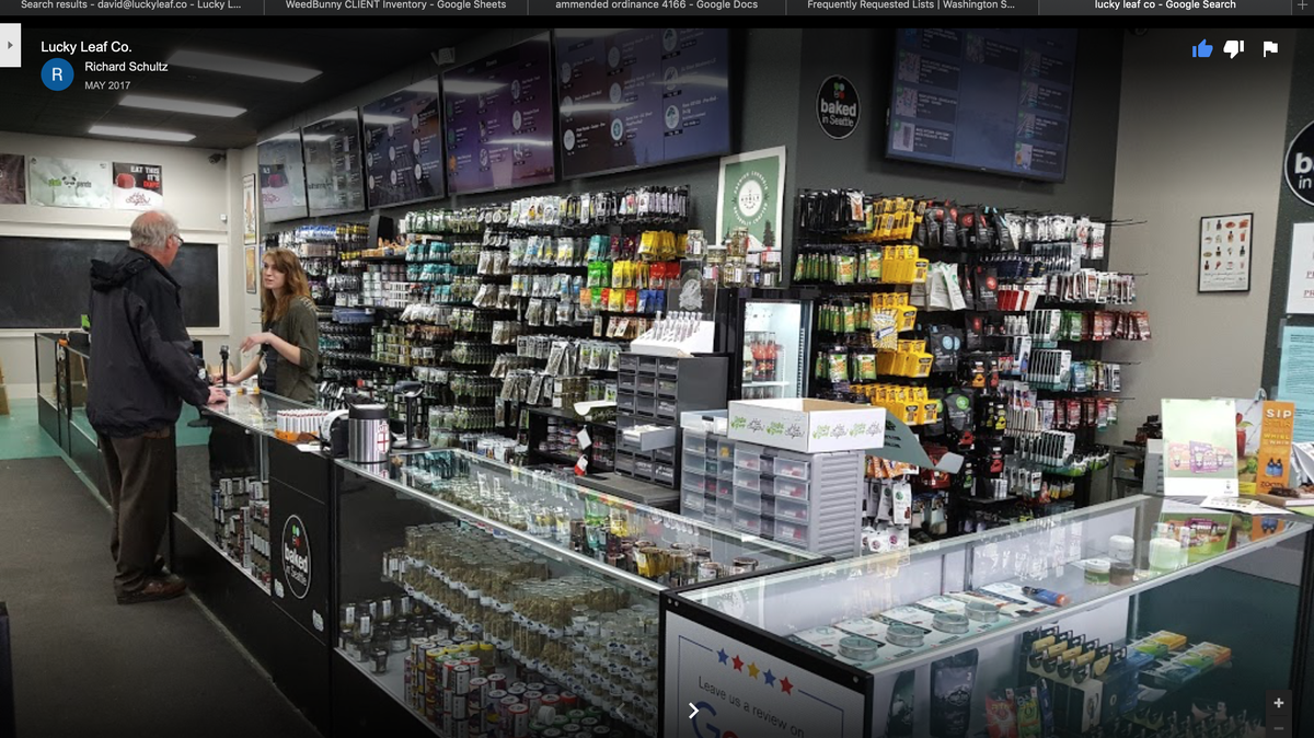 Lucky Leaf Co. operates a cannabis store in Spokane. Owner David Morgan plans to open a shop in downtown Pasco.