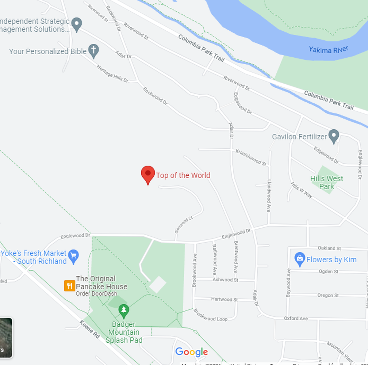 Courtesy Google maps