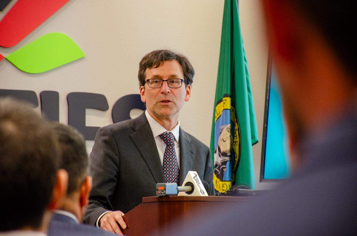 Gov. Bob Ferguson signed 11 bills into law on Thursday during a trip to the Tri-Cities.