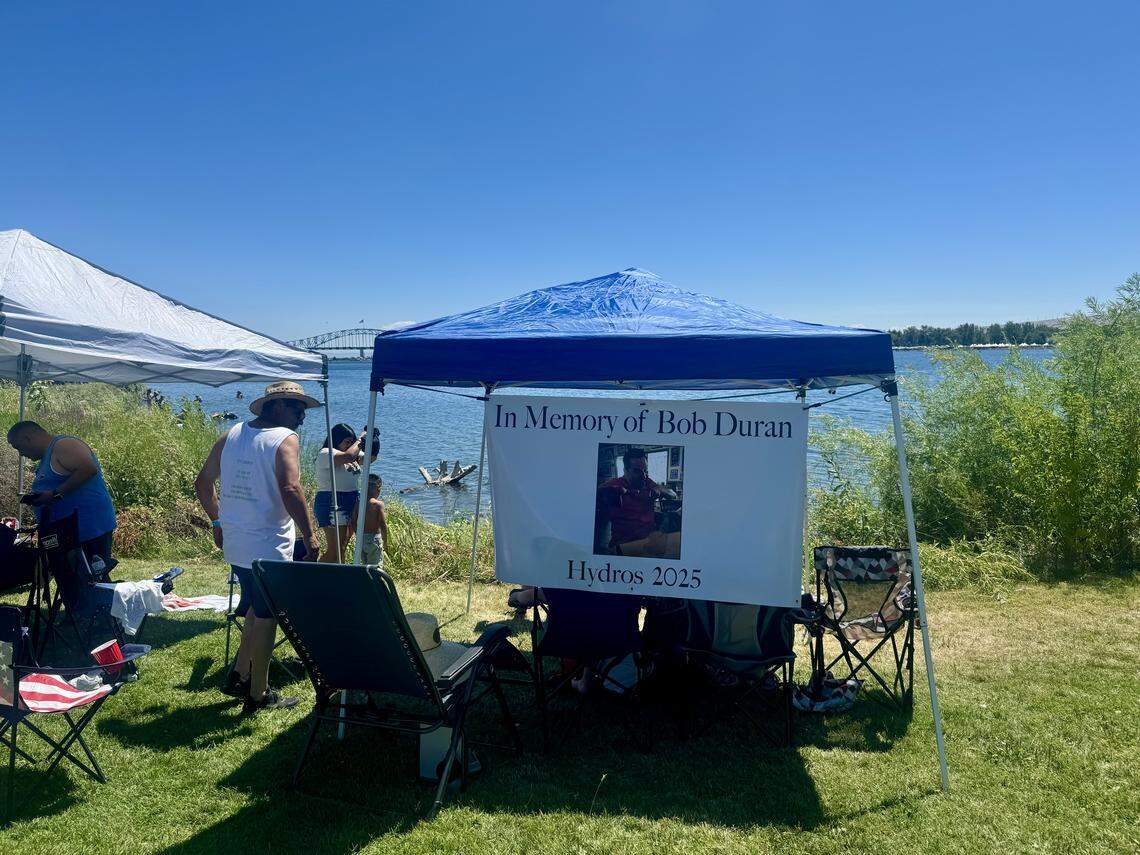 Bob Duran died in September 2024. His family celebrated the 45-year fan at Water Follies in Pasco. 