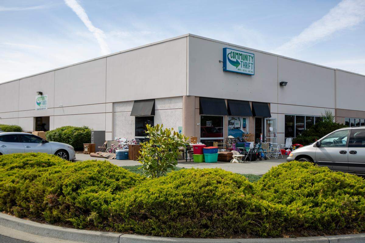 Community Thrift on the corner of Wyman Street and Wellsian Way in Richland is open for business.