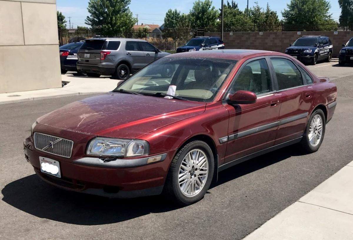 Enrique Banda-Garcia allegedly used his burgundy Volvo S60 as a getaway car after robbing the Xpress Mart in Pasco on July 8.