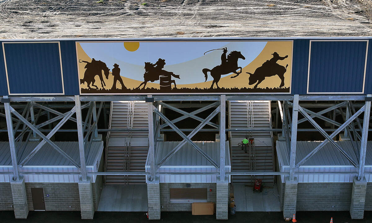 The new $12 million grandstands structure has been completed in the McDaniel rodeo arena at the Benton County Fairgrounds in Kennewick. It features 6,000 seats, more bathrooms and improved ADA features.