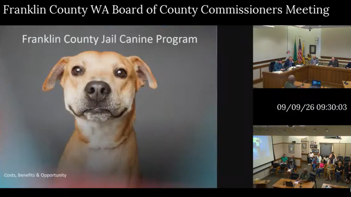 Jailer’s best friend. Franklin Co. considers adding drug dogs at jail