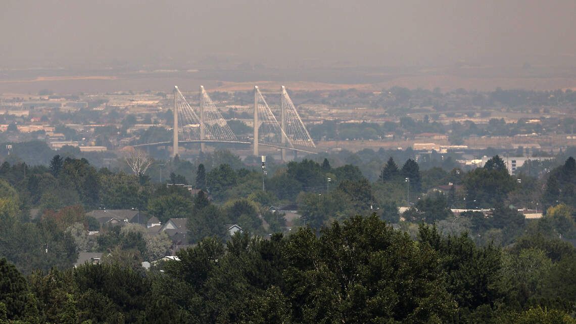 Tri-Cities smoky air rated as ‘unhealthy’ overnight as area surrounded by fires