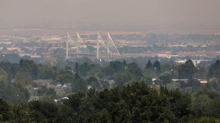 Tri-Cities smoky air rated as ‘unhealthy’ overnight as area surrounded by fires