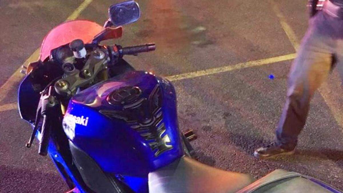 The Portland owner of this 2004 Kawasaki traced it through an on line ad to Pasco, where he and police met the man trying to sell it.