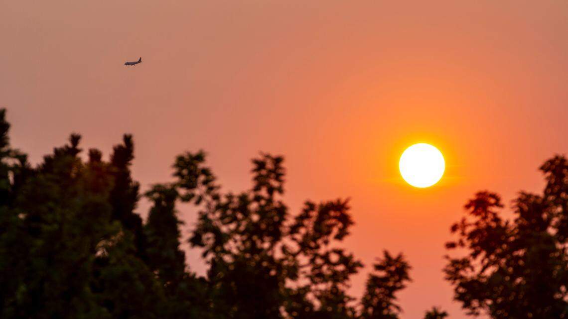 A California fire south of the Oregon state line is sending smoke into the Mid-Columbia region. Fires are also possible here this week.
