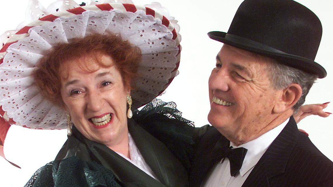 Mary Lou Gnoza and Tom Powers starred in the Richland Light Opera 2001 production of Hello Dolly. 