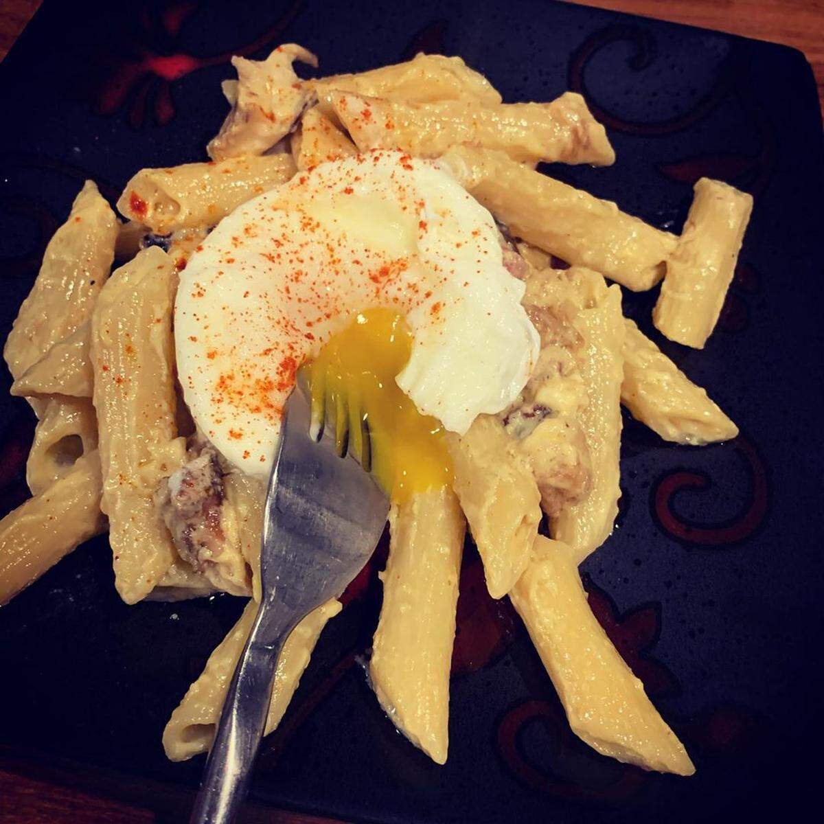 Pappardelle carbonara with pancetta and topped with a poached egg is a specialty of Impastables, a food truck that recently opened at 7425 W. Clearwater in Kennewick. Impastables serves pasta that is freshly made daily along with handmade sauces and locally-sourced meats and produce.