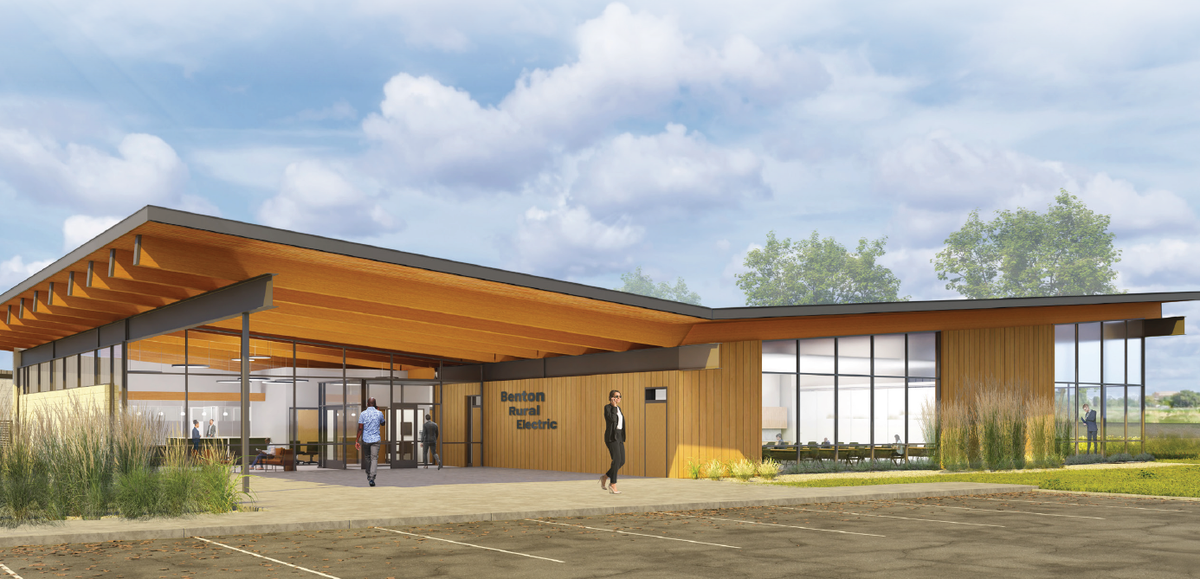 Benton Rural Electric Association is building a $20 million administrative complex in West Richland.