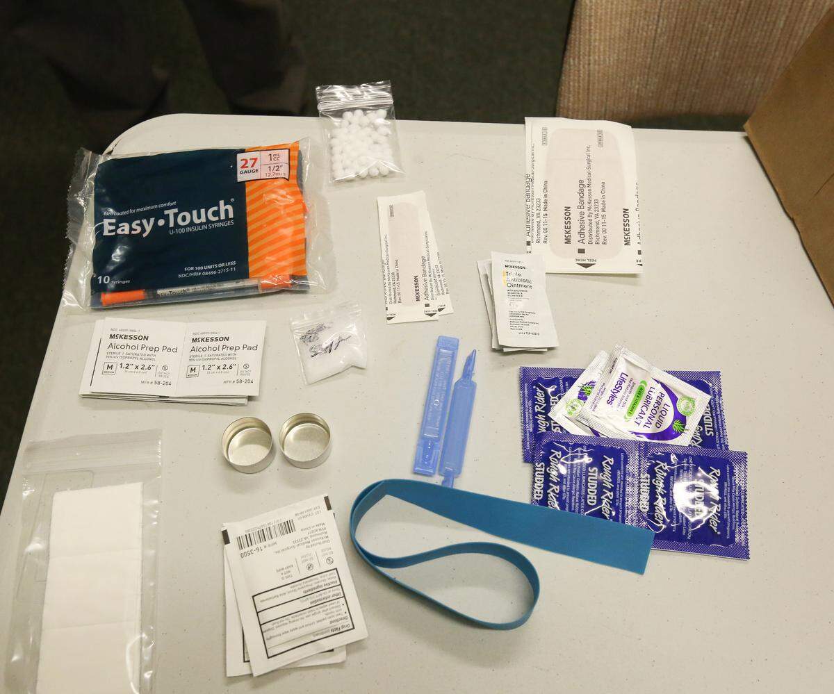 Franklin County is evicting the Pasco syringe exchange operated by Blue Mountain Heart to Heart from a county-owned office on West Clark Street.