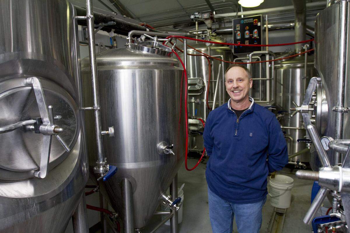 Mike Sutherland of White Bluffs Brewing in Richland
