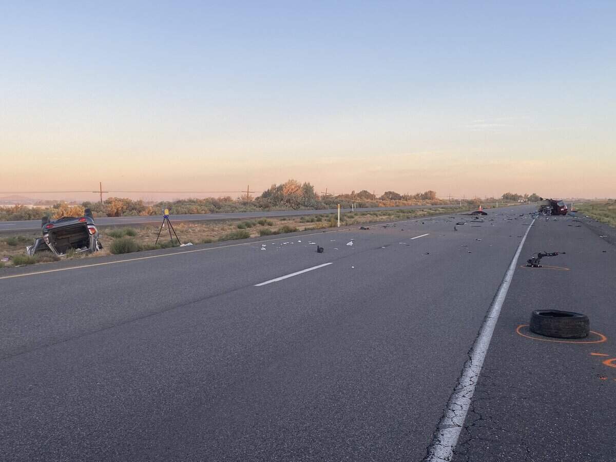 Highway 12 was closed in one direction as Washington State Police investigated a suspected vehicular homicide about 3:15 a.m. Saturday.