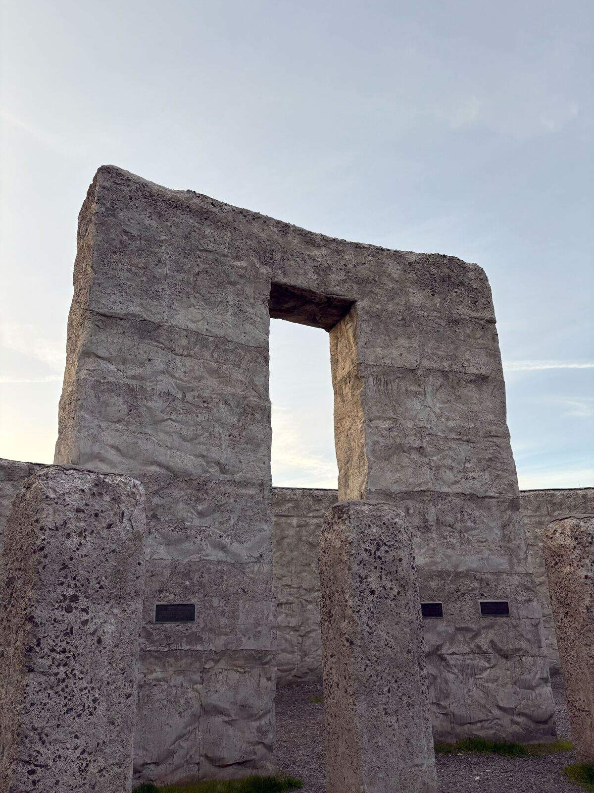 The Stonehenge replica in Maryhill honors Klickitat County veterans who died during World War I.