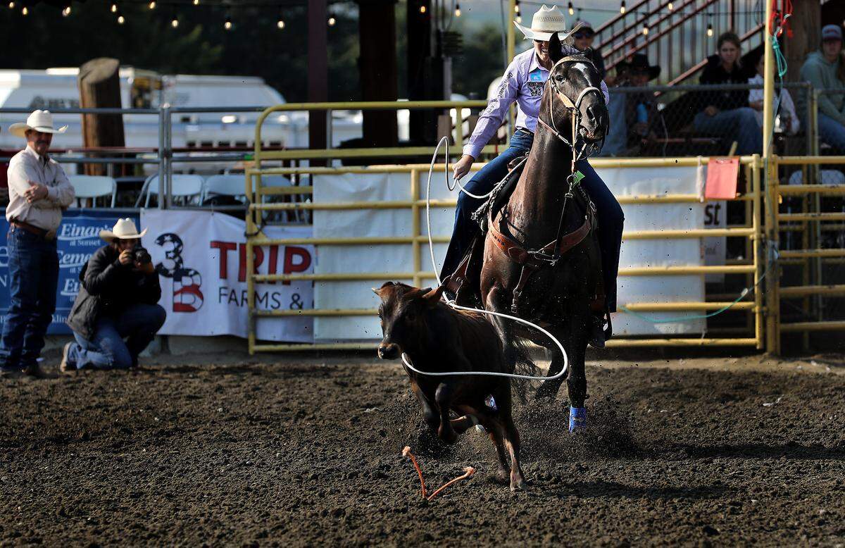 Photos from the 2023 Benton Franklin Fair & Horse Heaven Round-Up Rodeo at the fairgrounds in Kennewick