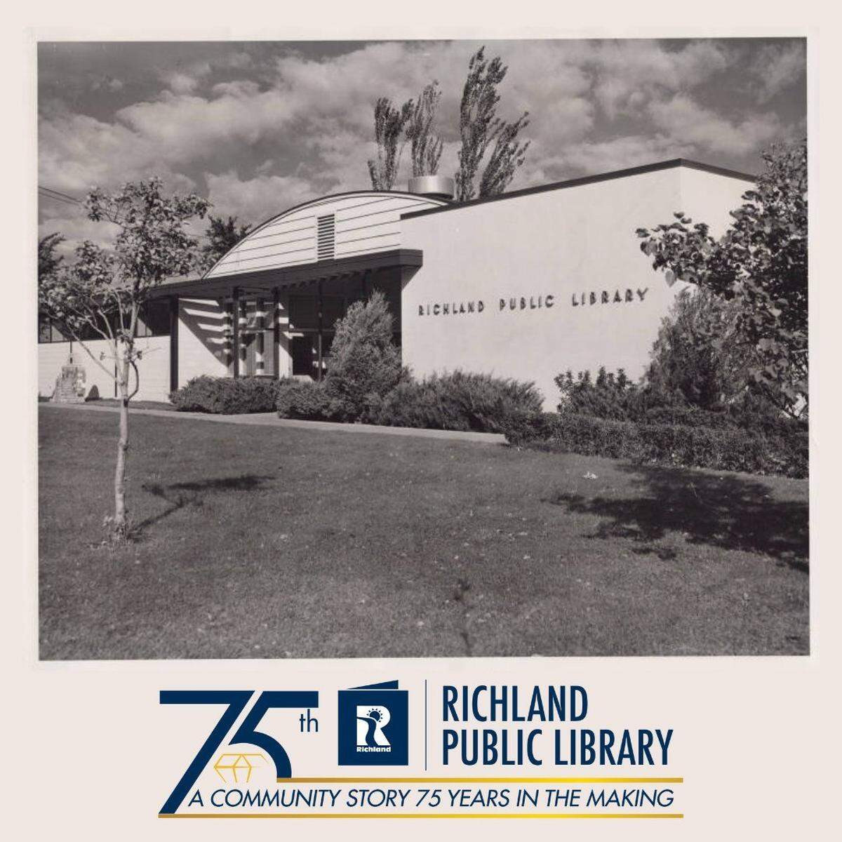 The Richland Public Library is celebrating its 75th anniversary.