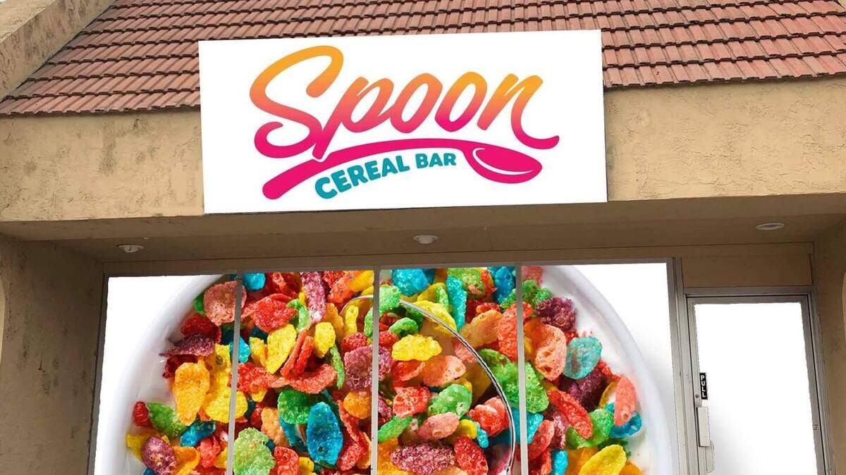 This photo illustration shows the concept behind Spoon Cereal Bar opening soon in Richland at the Uptown Shopping Center.
