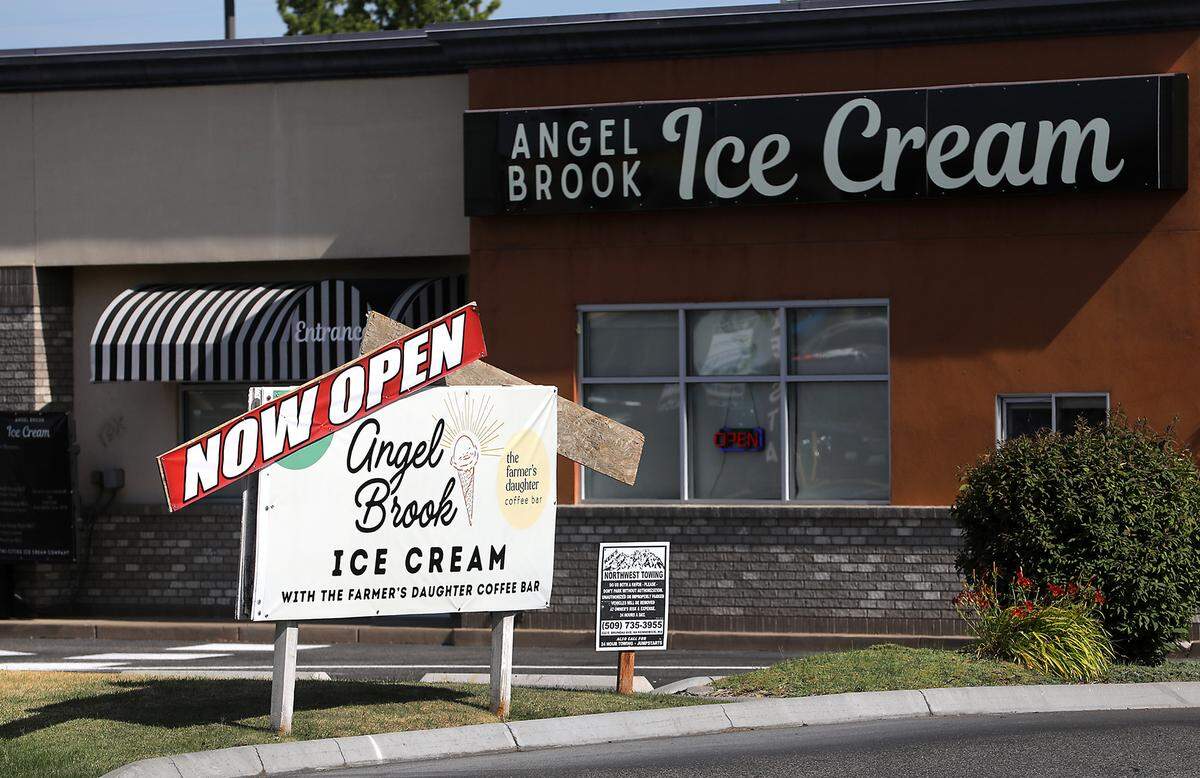 Angel Brook Farms of Pasco has expanded its ice cream business to include a proper parlor across from the original Tri-Cities Costco in Kennewick.