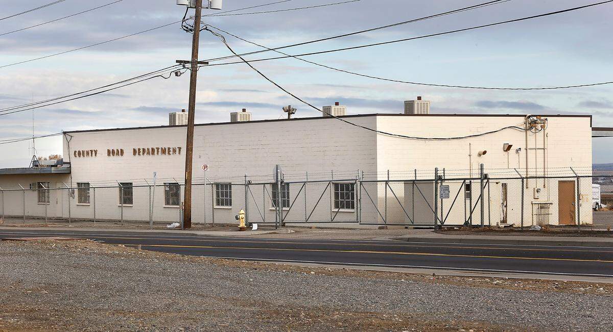 The former Benton County Road Department facility on South Ely Street in Kennewick