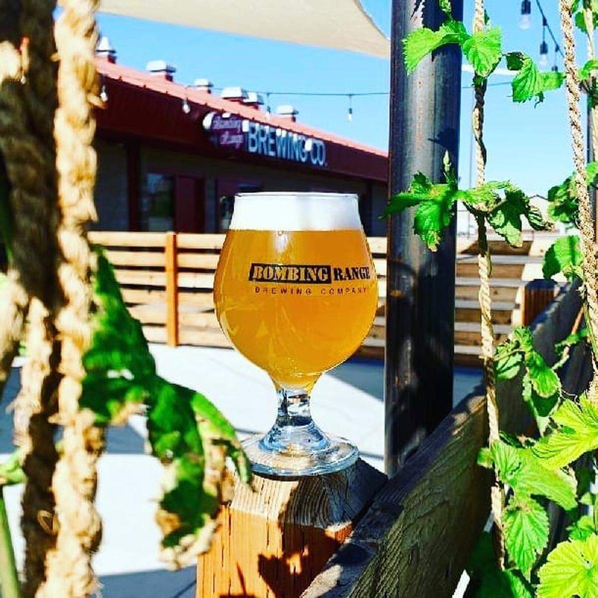 Bombing Range Brewing Company at 2000 Longston Blvd., #126 in Richland offers growers and crowelrs of their brews as well as ciders and rotating seasonal beers.