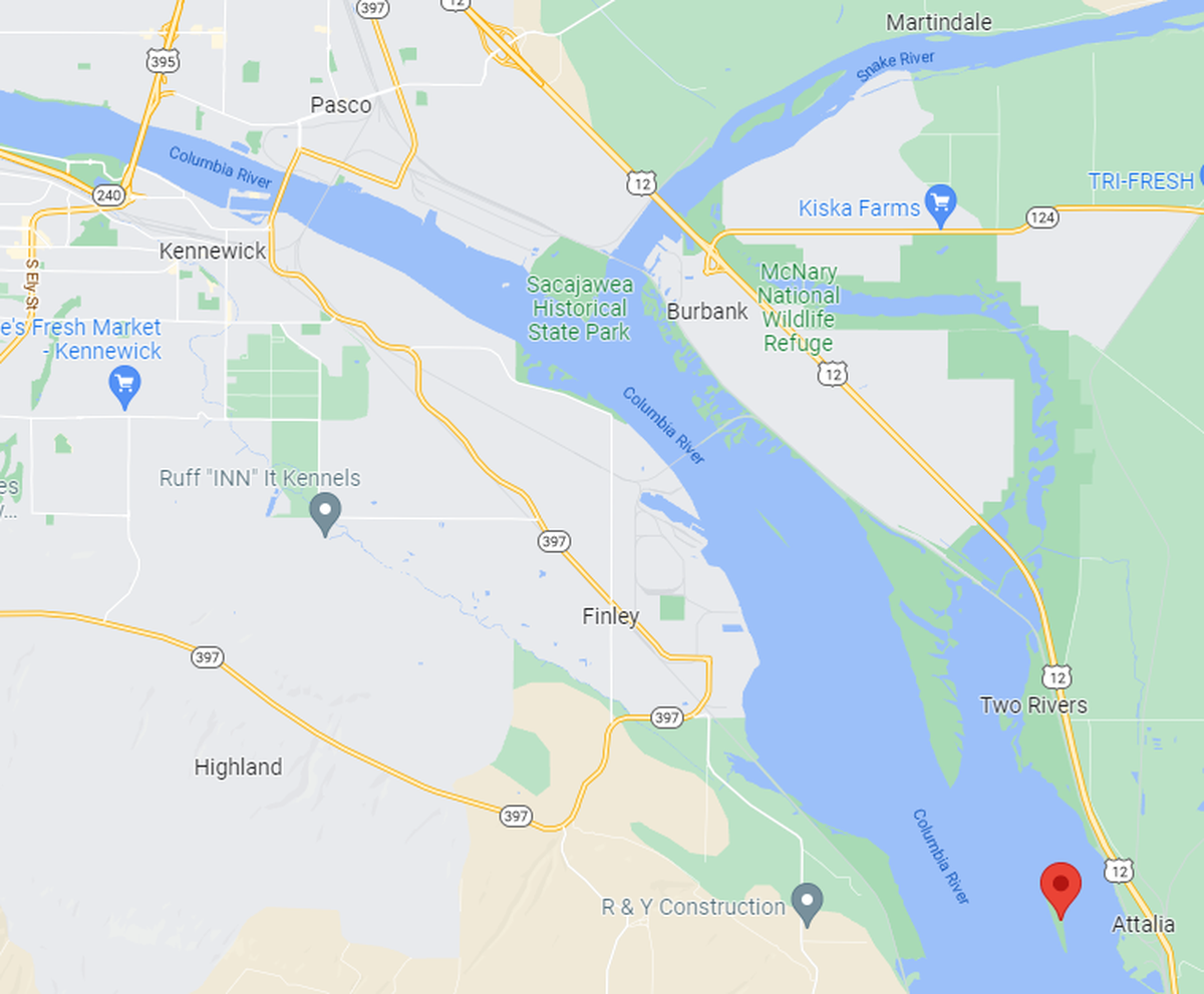 Badger Island is downriver on the Columbia from the Tri-Cities on the McNary National Wildlife Refuge.