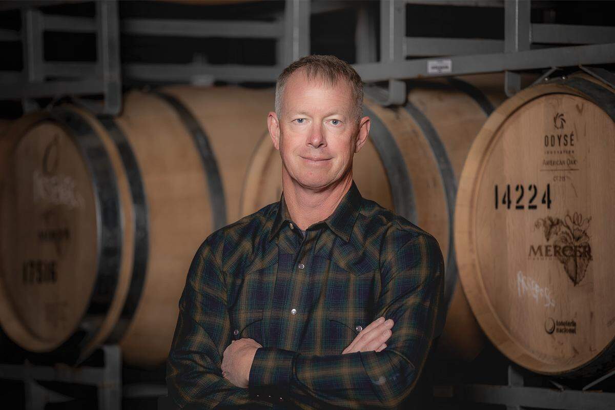 Rob Mercer has been recognized as the 2020 Honorary Grower for the Auction of Washington Wines.