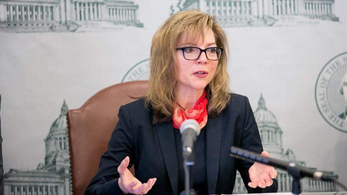State Sen. Sharon Brown of Kennewick is accused of a judicial ethics violation in connection with her campaign for Benton Franklin County Superior Court.