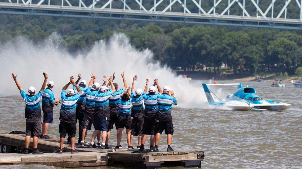 Miss Homestreet hydroplane wins on the Ohio. Now, the fleet heads to the Tri-Cities