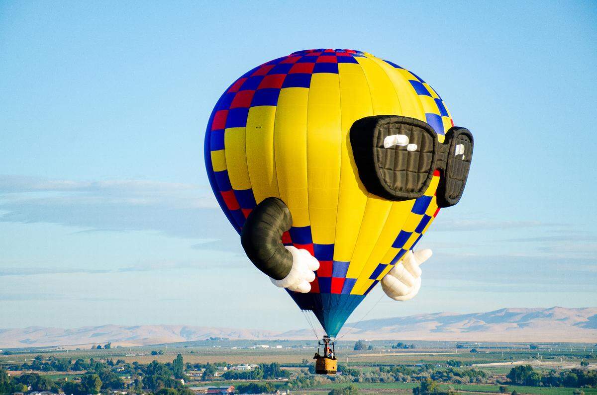 One of the new balloons this year is Lindy, manufactured by Lindstrand Balloons in Galena, Ill. The balloon is being piloted by Mandy Johnson, of Prosser.