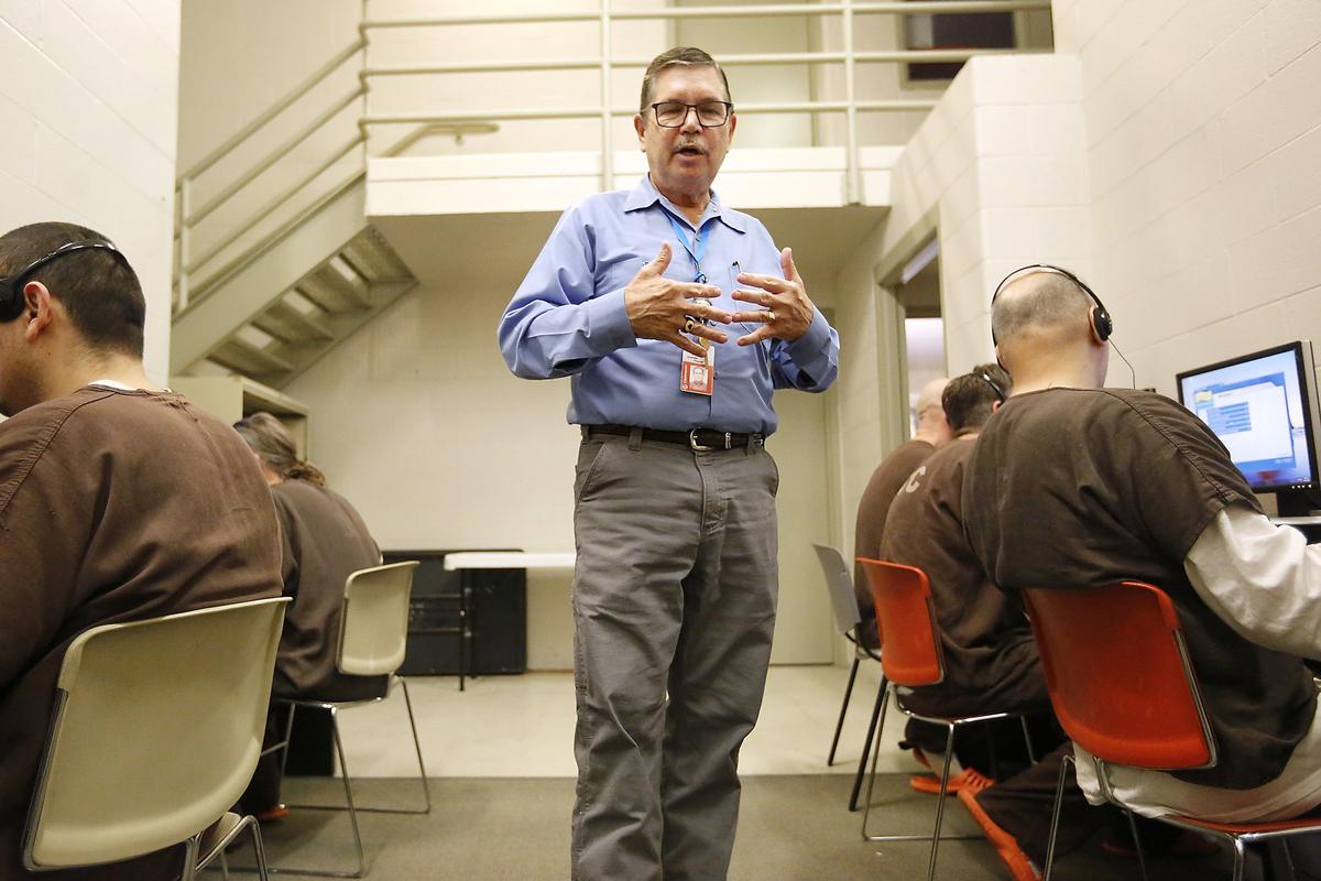 Charles Wheaton, a part-time chaplain at the Benton County jail, explains about the Redirection Pod training program designed help inmates make better choices when they’re released. The class topics range from financial literacy, typing skills, and even a high school degree program. The inmates sign a contract agreeing to a minimum of 25 hours of study time per week. Watch a video at: tricityherald.com/video
