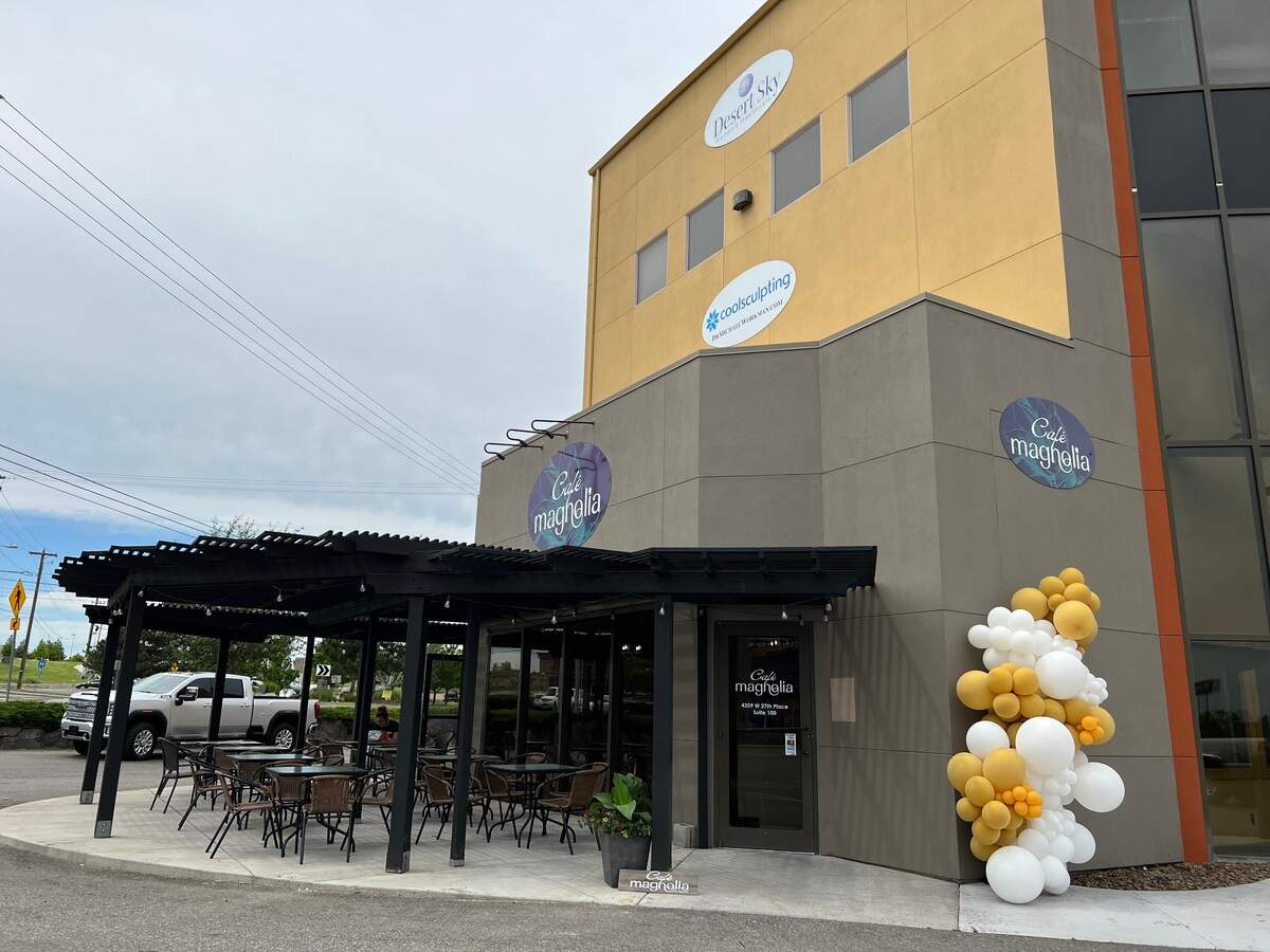 Cafe Magnolia is now open. The cafe is owned by caterer Nena Cosic, of European Desserts by Nena.