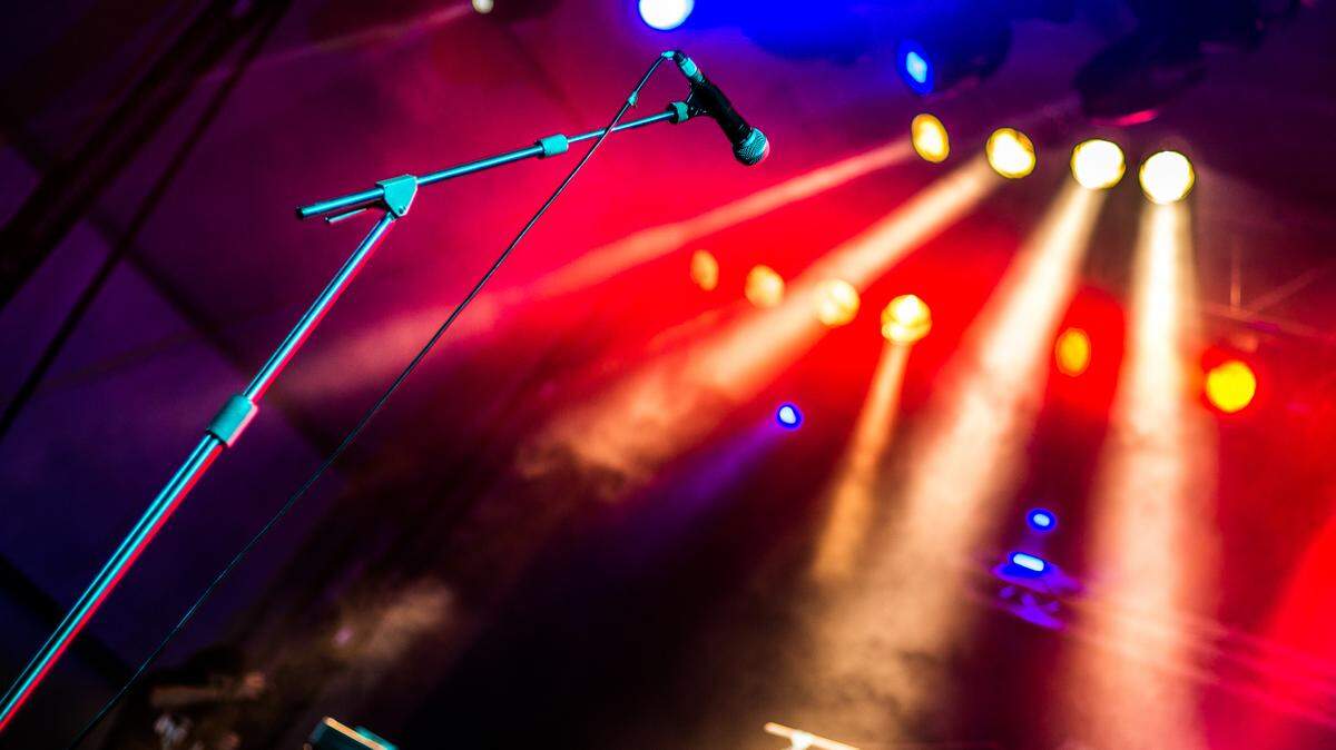 Microphone in a concert