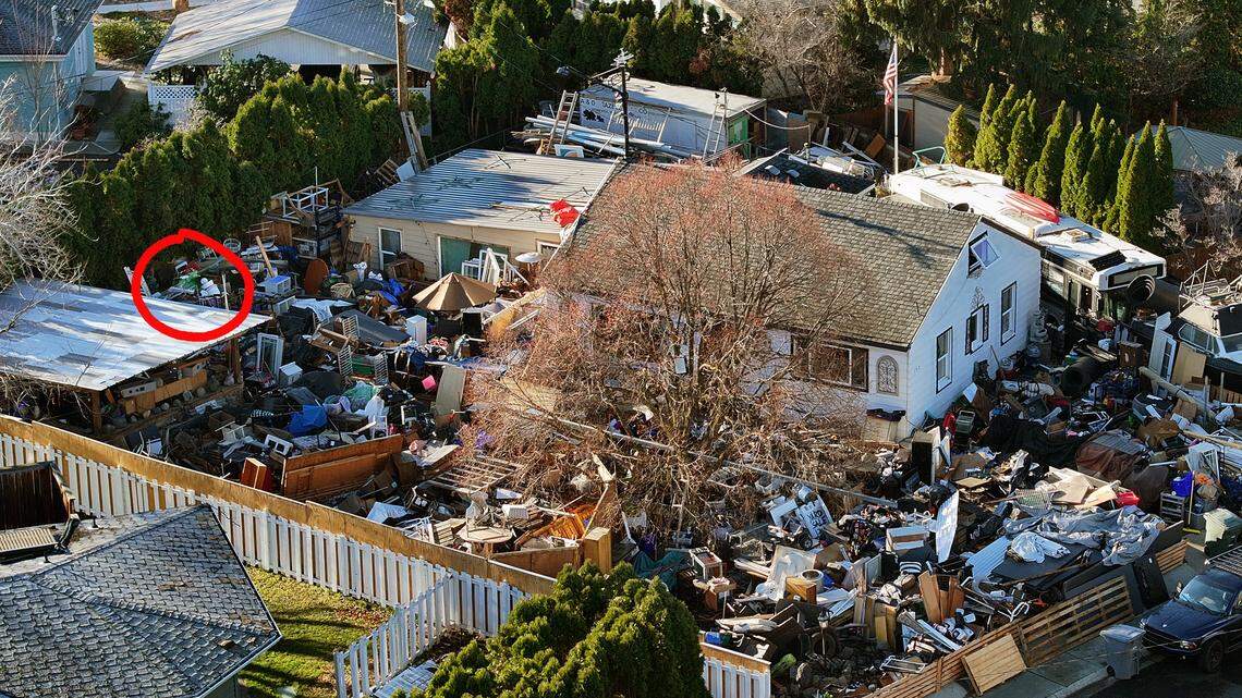 Stolen golden treasure found ‘buried’ at a Richland junkyard house