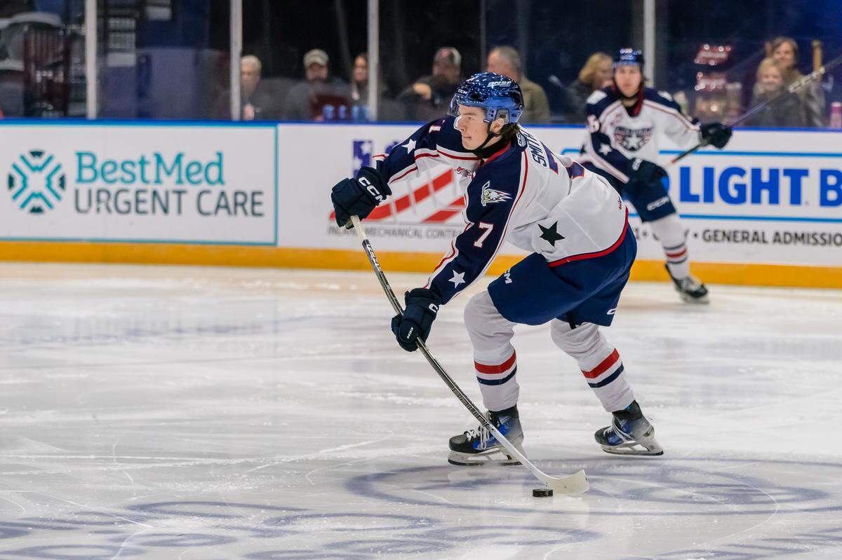 Tri-City Americans defenseman Jackson Smith was ranked 13th overall by the NHL Central Scouting Bureau among North American skaters entering Friday’s draft.