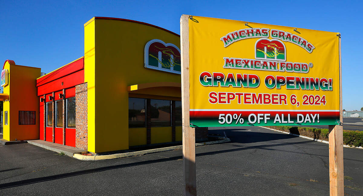 Muchas Gracias Mexican Food, a growing Mexican restaurant chain based in Vancouver, Wash., will open its first Eastern Washington location in Kennewick.