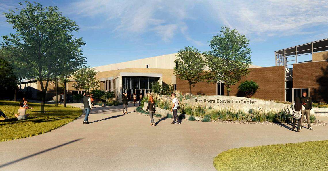 The Three Rivers Convention Center in Kennewick will undergo a $71.3 million expansion.