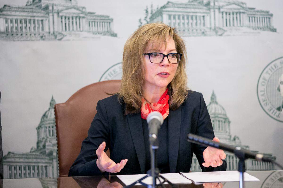 State Sen. Sharon Brown, R-Kennewick, filed Friday to run for Benton-Franklin Superior Court. She is one of five lawyers seeking the seat currently held by Judge Bruce Spanner, who is retiring at the end of the year.