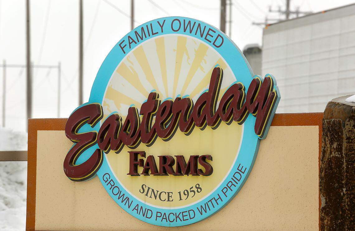 The Easterday Farms fresh onion facility at on North 1st Avenue in downtown Pasco.