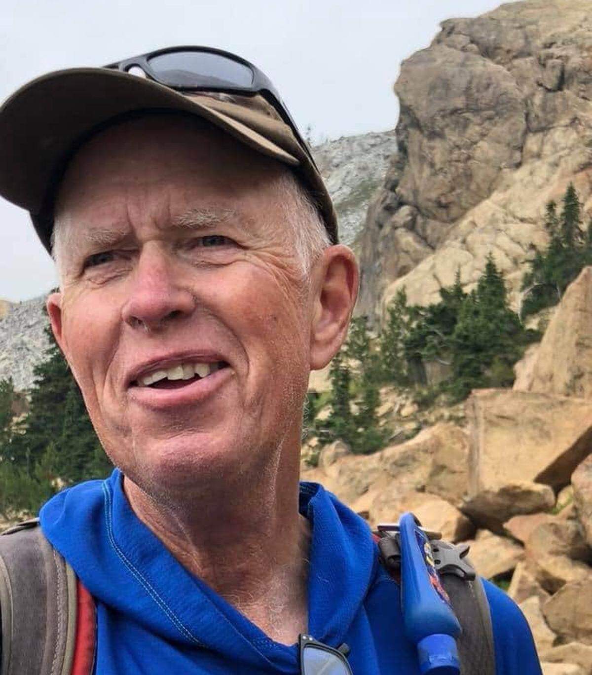 David Freepons of Kennewick is shown at Lake Ingalls in the Alpine Lakes Wilderness. The longtime climber died in a fall off a glacier on Mt. Jefferson in Oregon on July 25. (Provided by Penny Bailey)