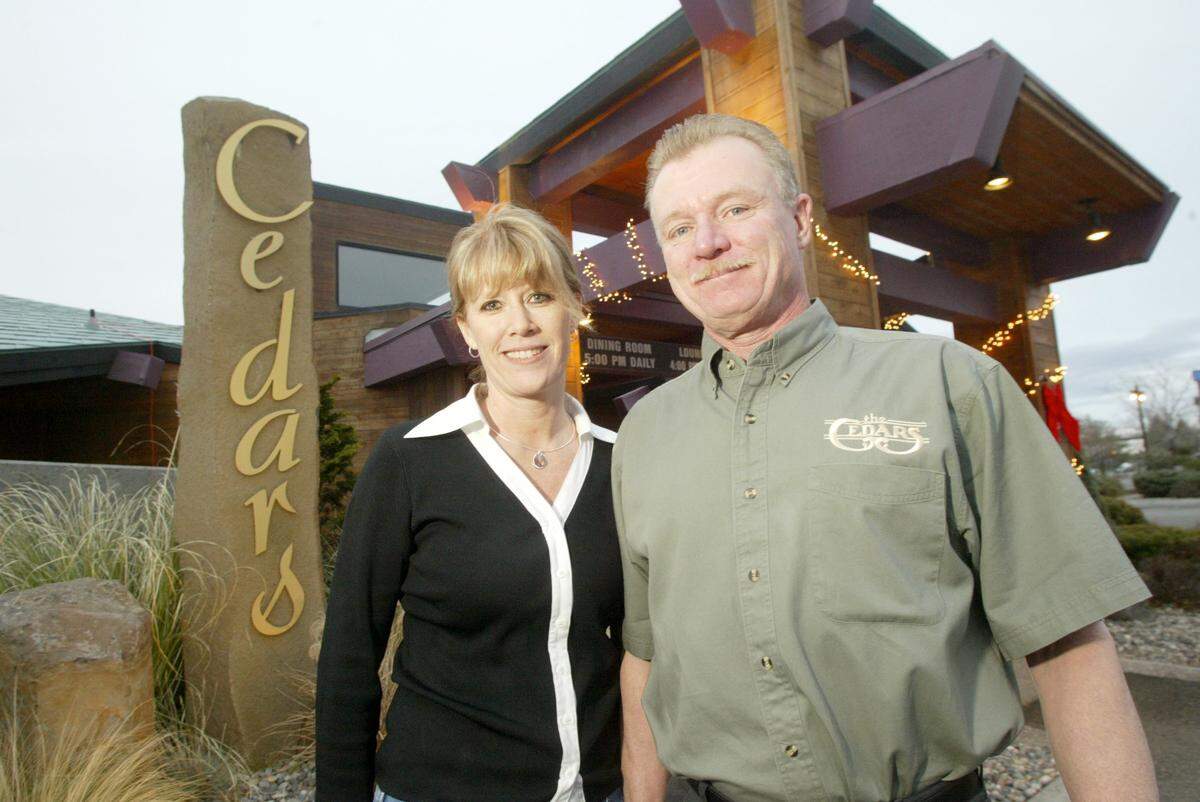 Darci and Dave Mitcham, long-time owners of Cedars Restaurant on Clover Island, have retired and sold the business.
