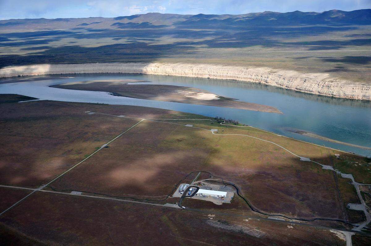 The Columbia River runs through the Hanford nuclear reservation and is at risk if contamination at the site is not cleaned up.