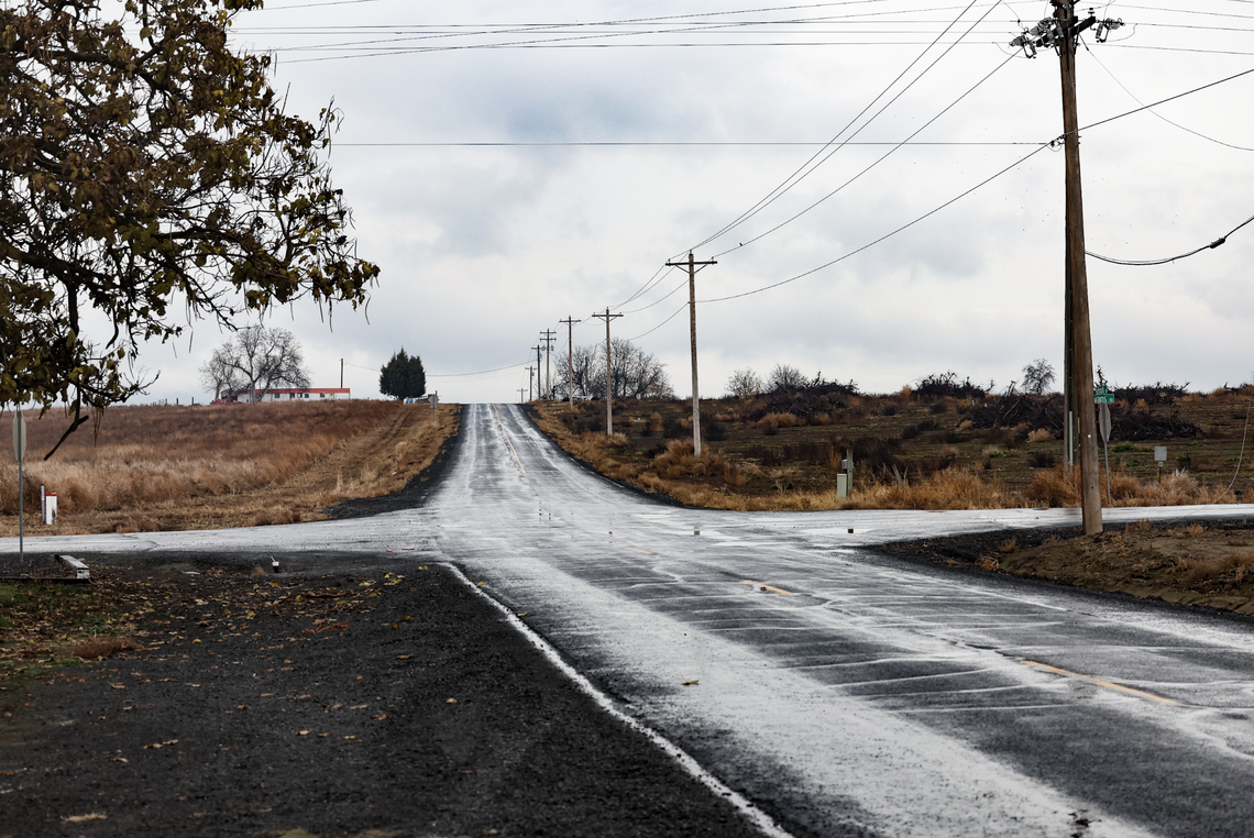 Two people died after a violent confrontation in a rural area of west Benton County on Saturday evening.