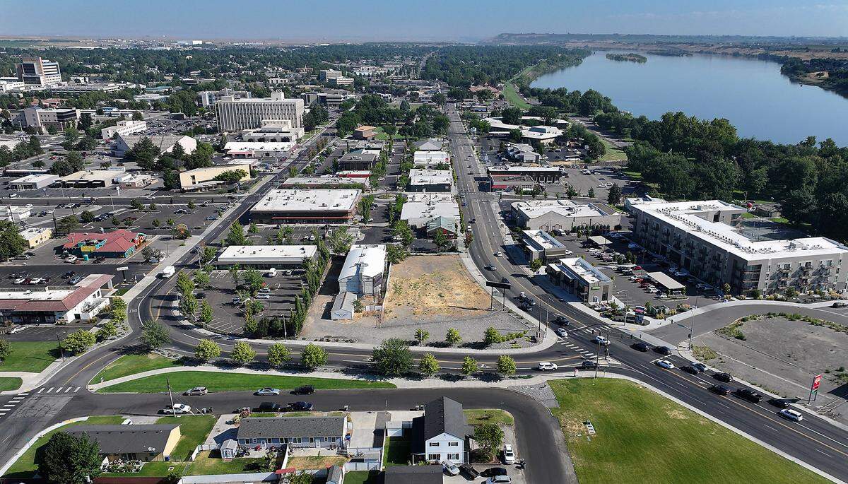The $25 million Downtown Loop plan will convert George Washington Way and Jadwin Avenue into one-way streets.