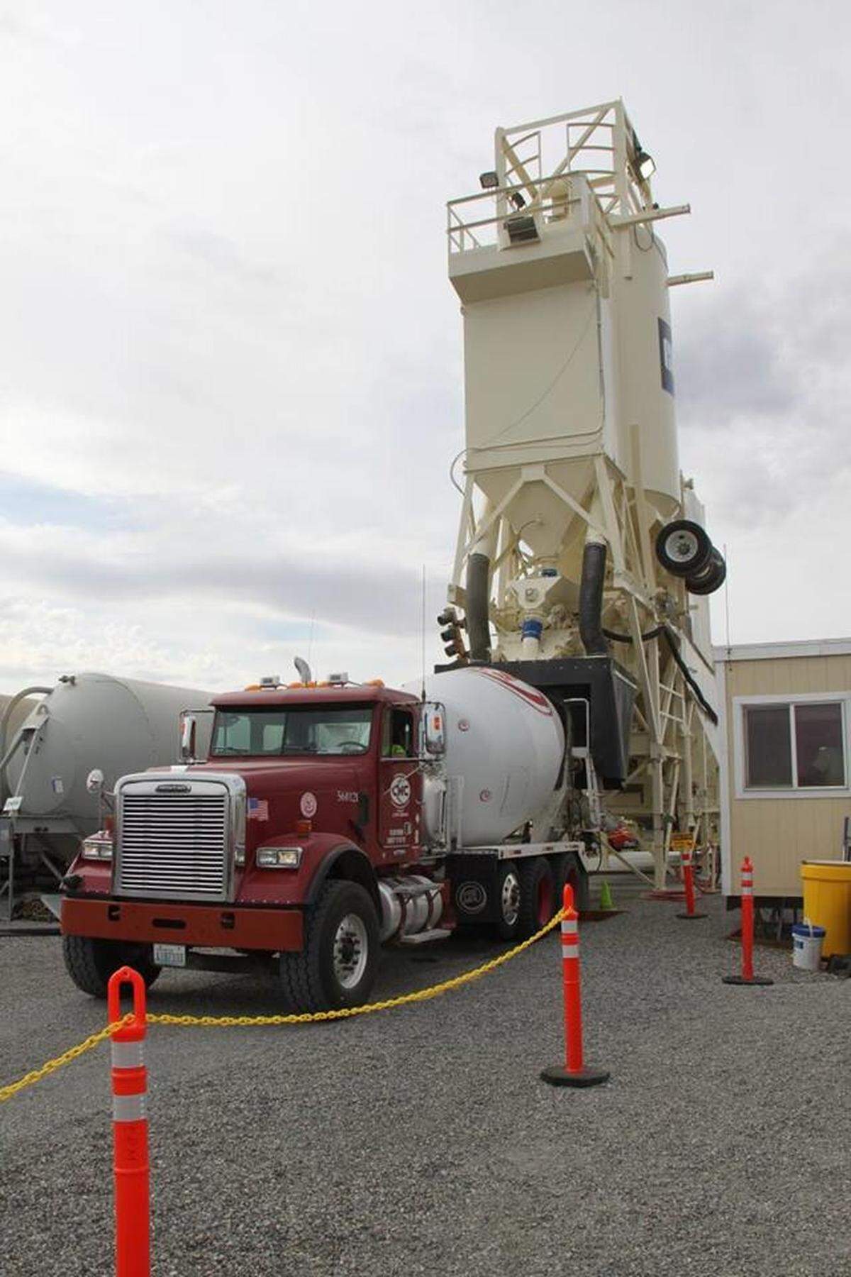 Work has begun to fill a Hanford tunnel with concrete-like grout to prevent a collapse. The tunnel stores 28 rail cars loaded with old equipment highly contaminated with radioactive waste.