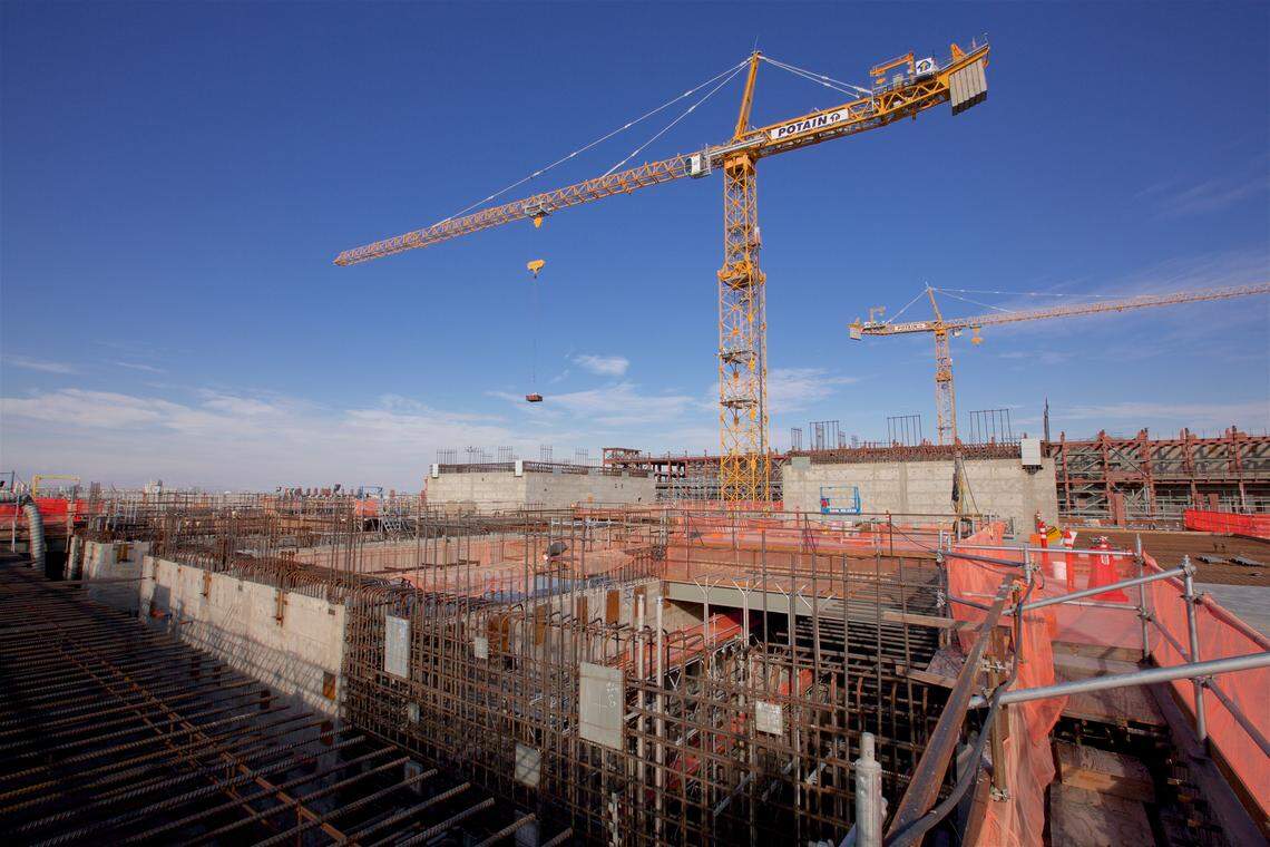 The Hanford vitrification plant under construction was not planned to be large enough to treat all 56 million gallons of radioactive tank waste at the nuclear reservation in a reasonable time.