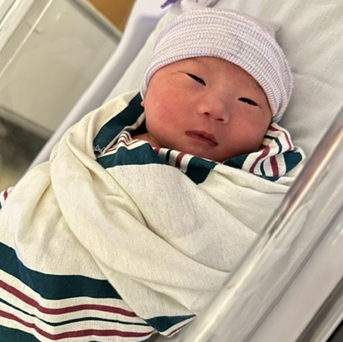 Lua Kim was the first baby born at Kadlec Regional Medical Center in Richland in 2024.