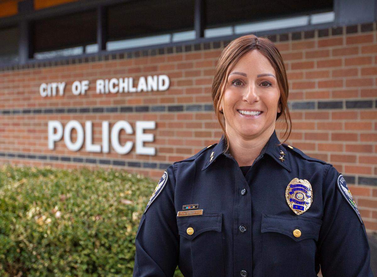 Chief Brigit Clary was hired by the city of Richland in 2017 and became the chief in 2022.